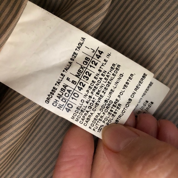 Weekend Max Mara Leather Utility Jacket - Picture 6 of 15